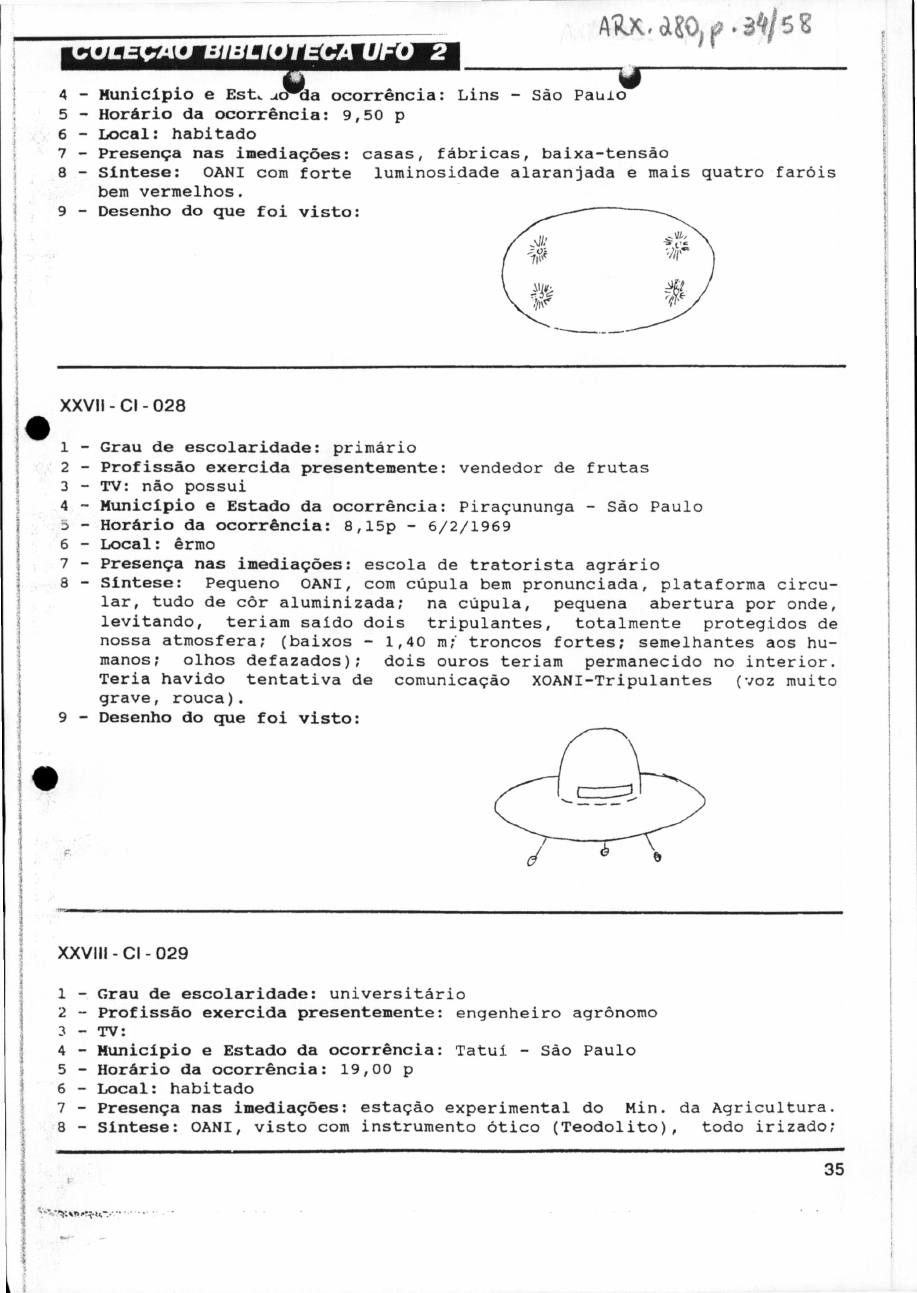 página do documento