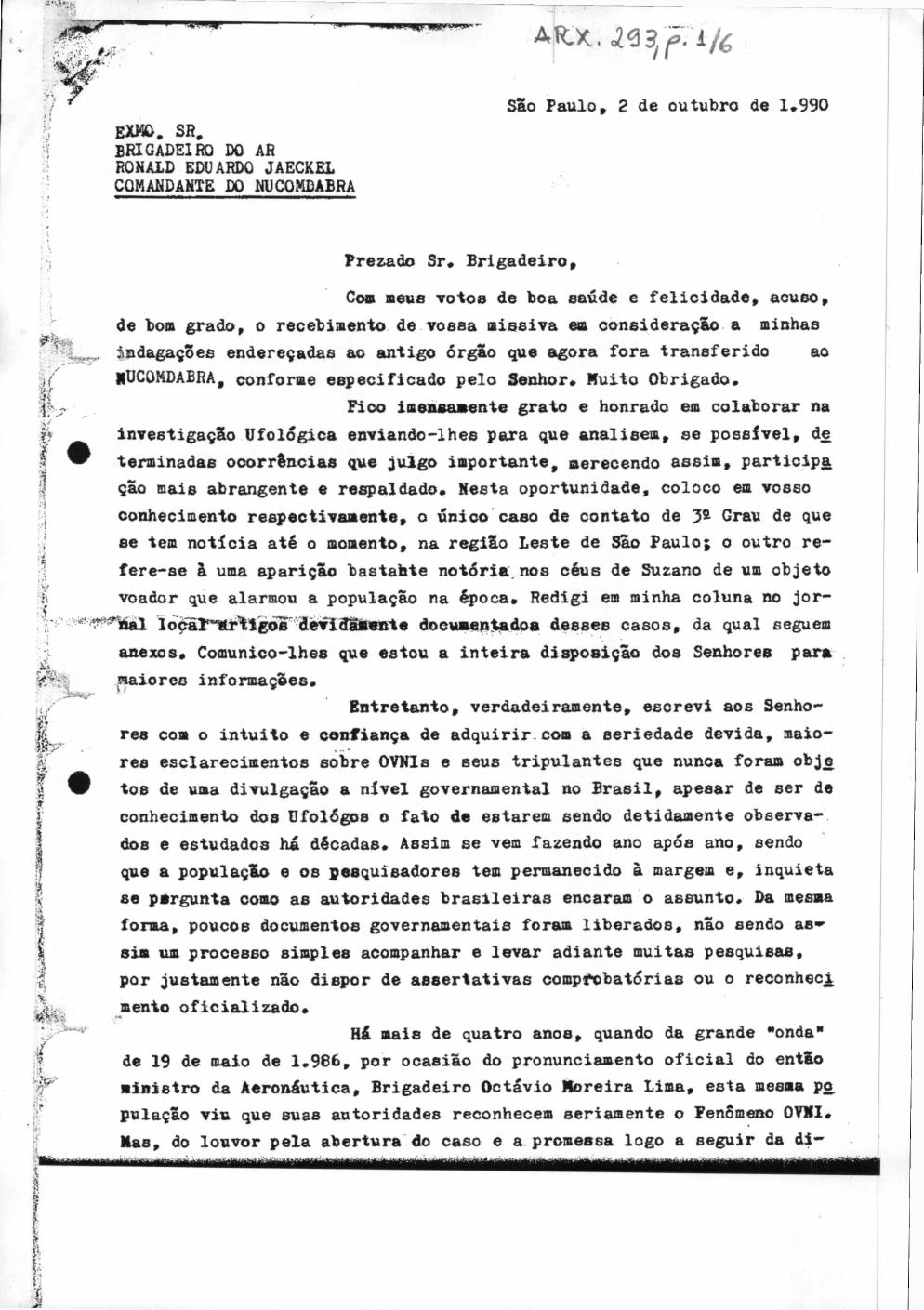 página do documento