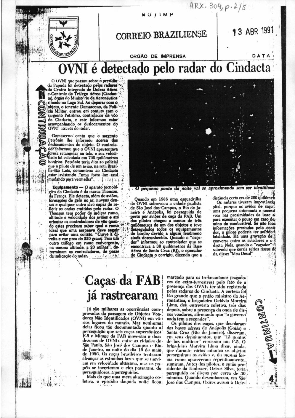 página do documento