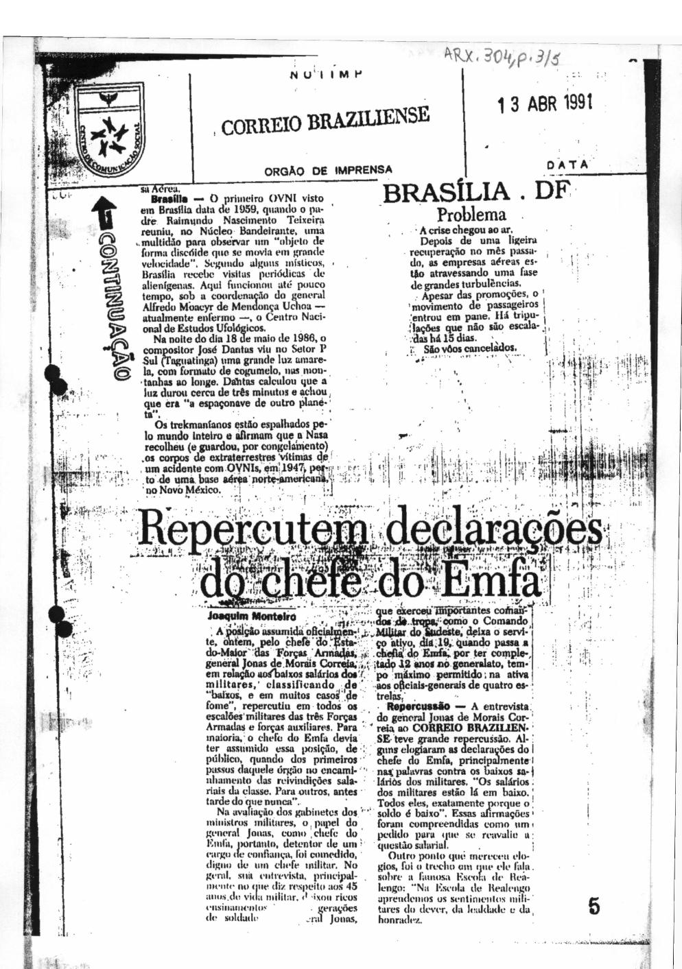 página do documento