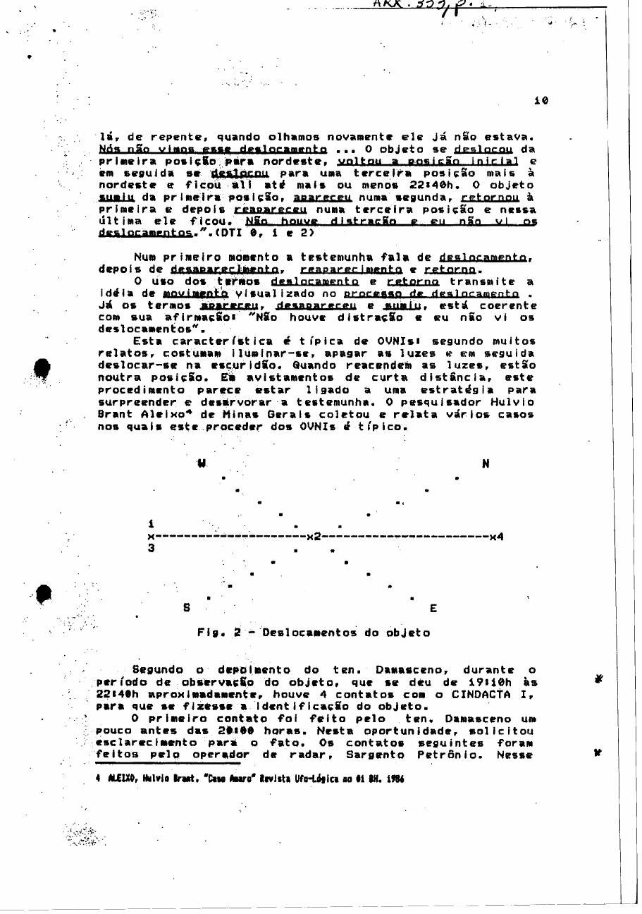 página do documento