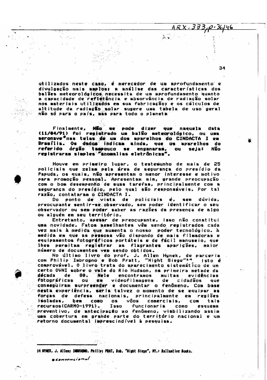 página do documento