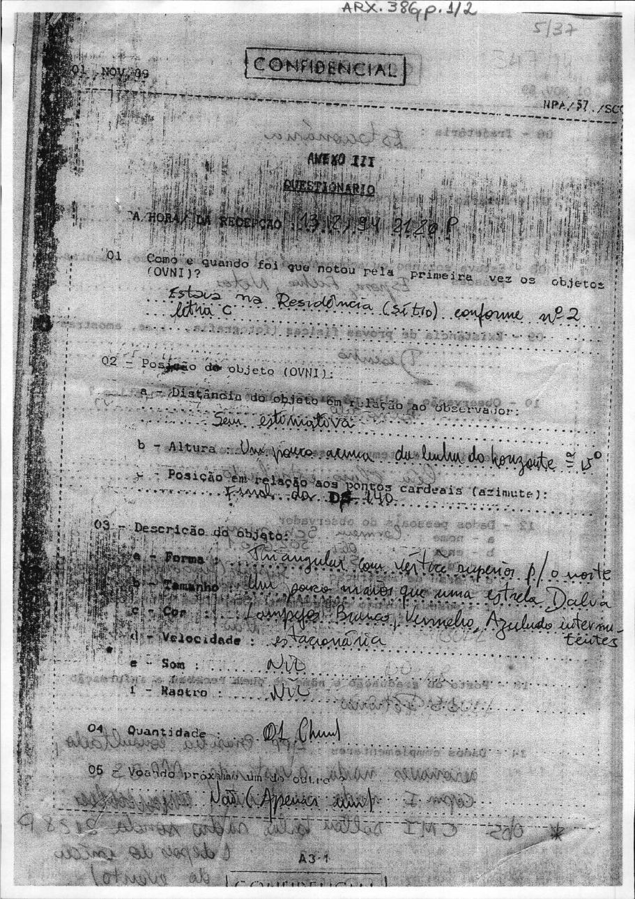 página do documento
