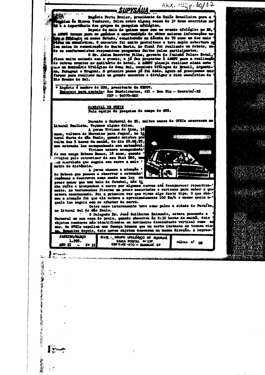 página do documento