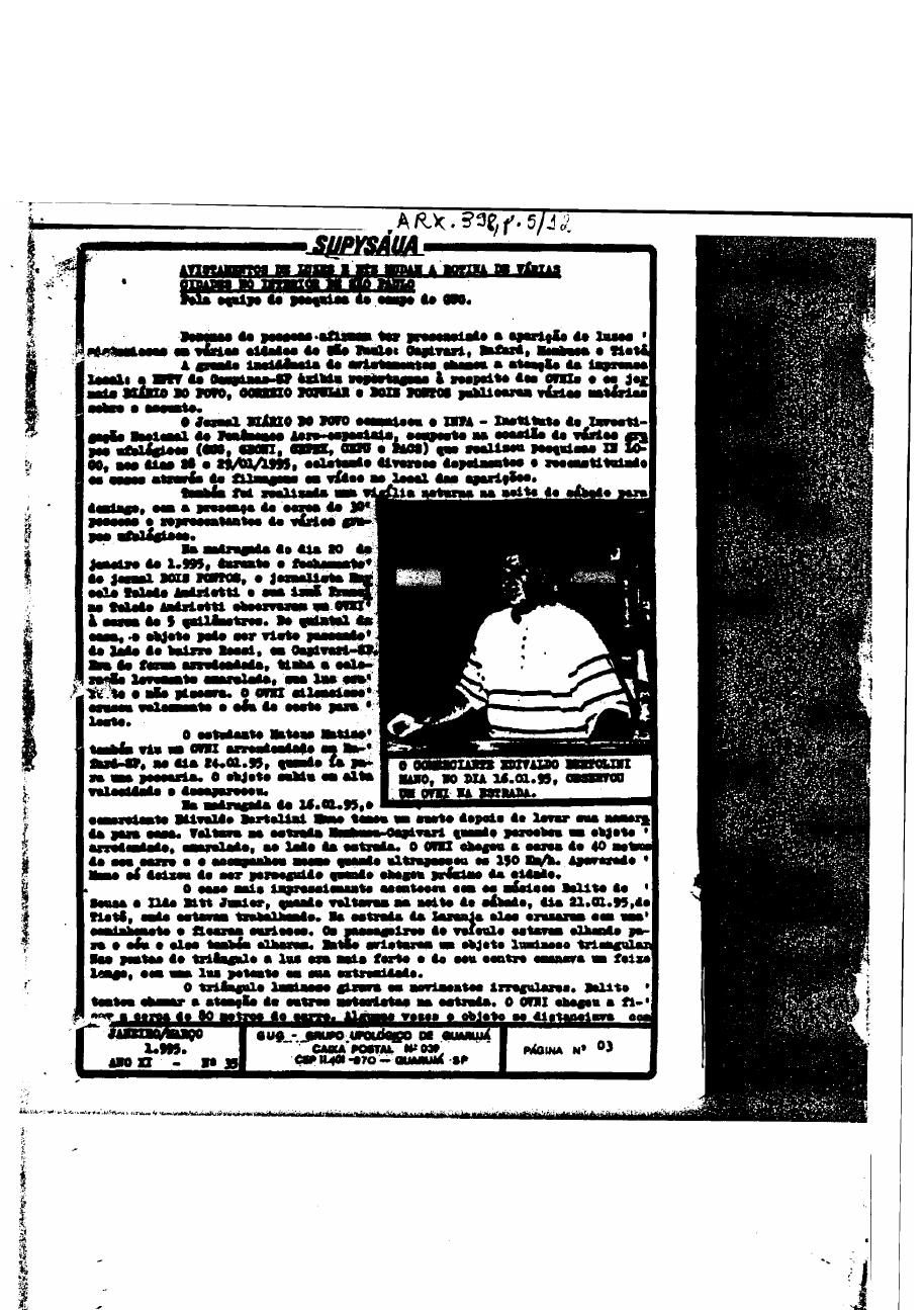 página do documento