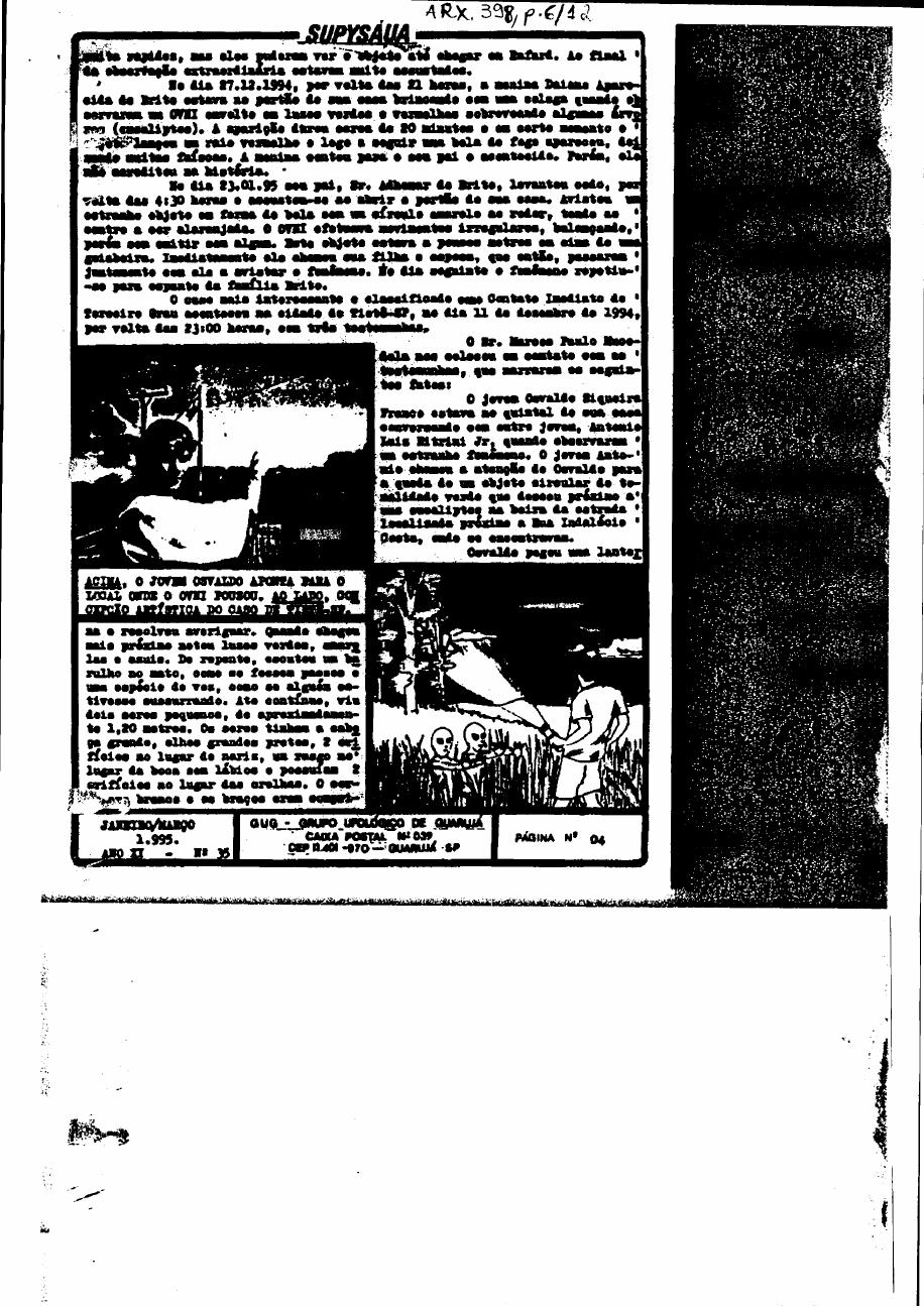 página do documento