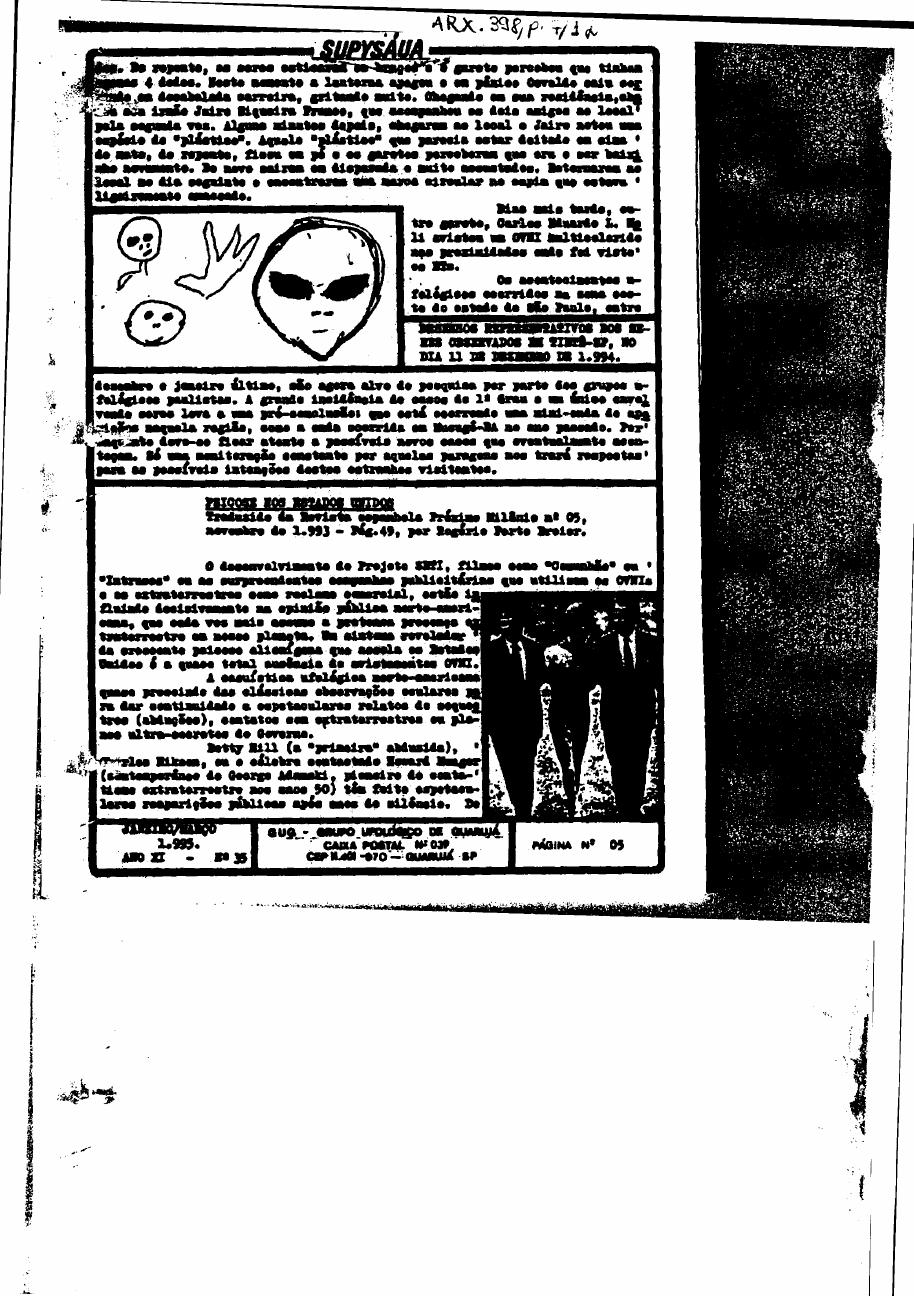 página do documento