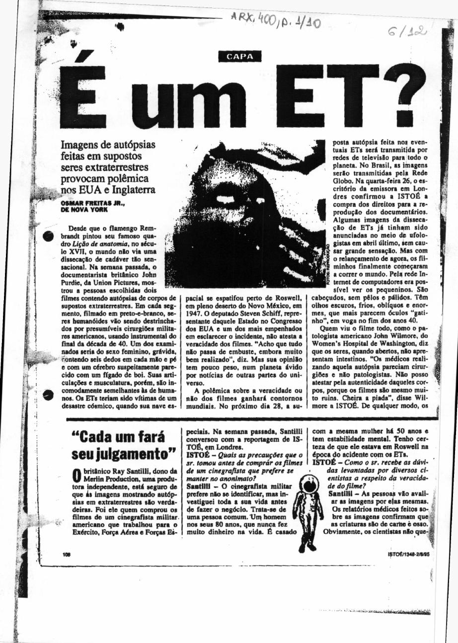 página do documento