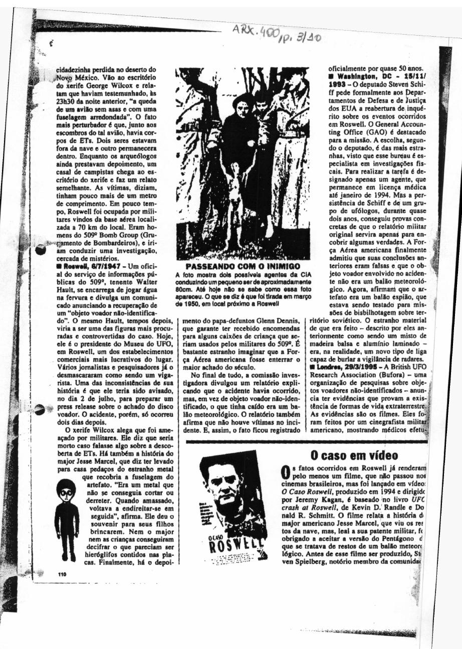 página do documento