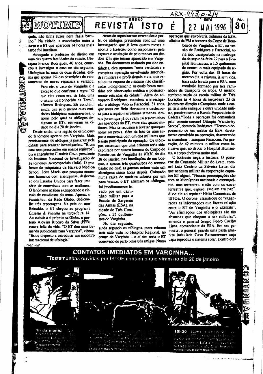 página do documento