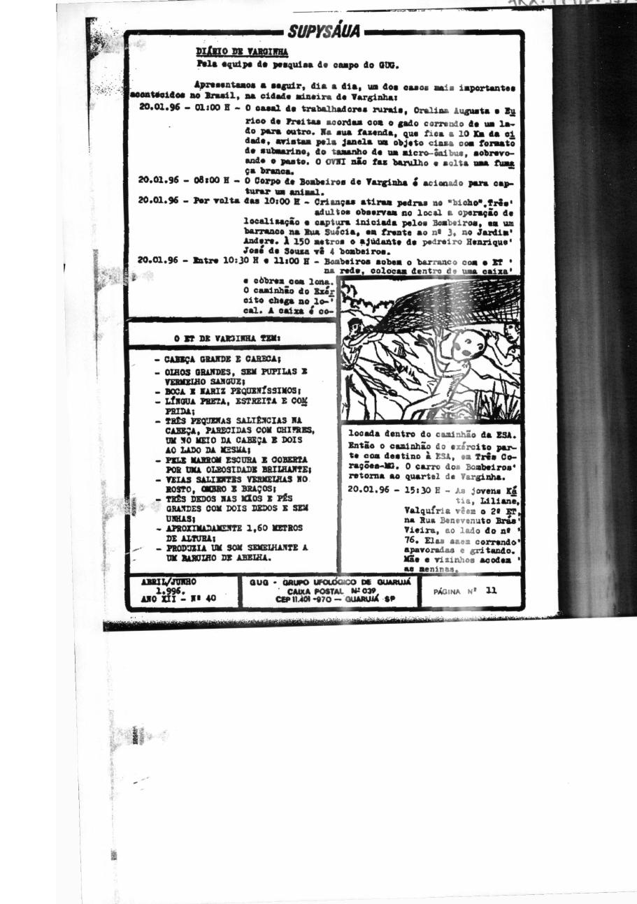 página do documento