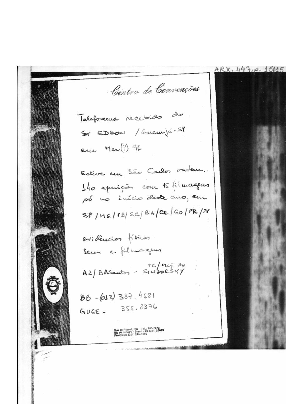 página do documento