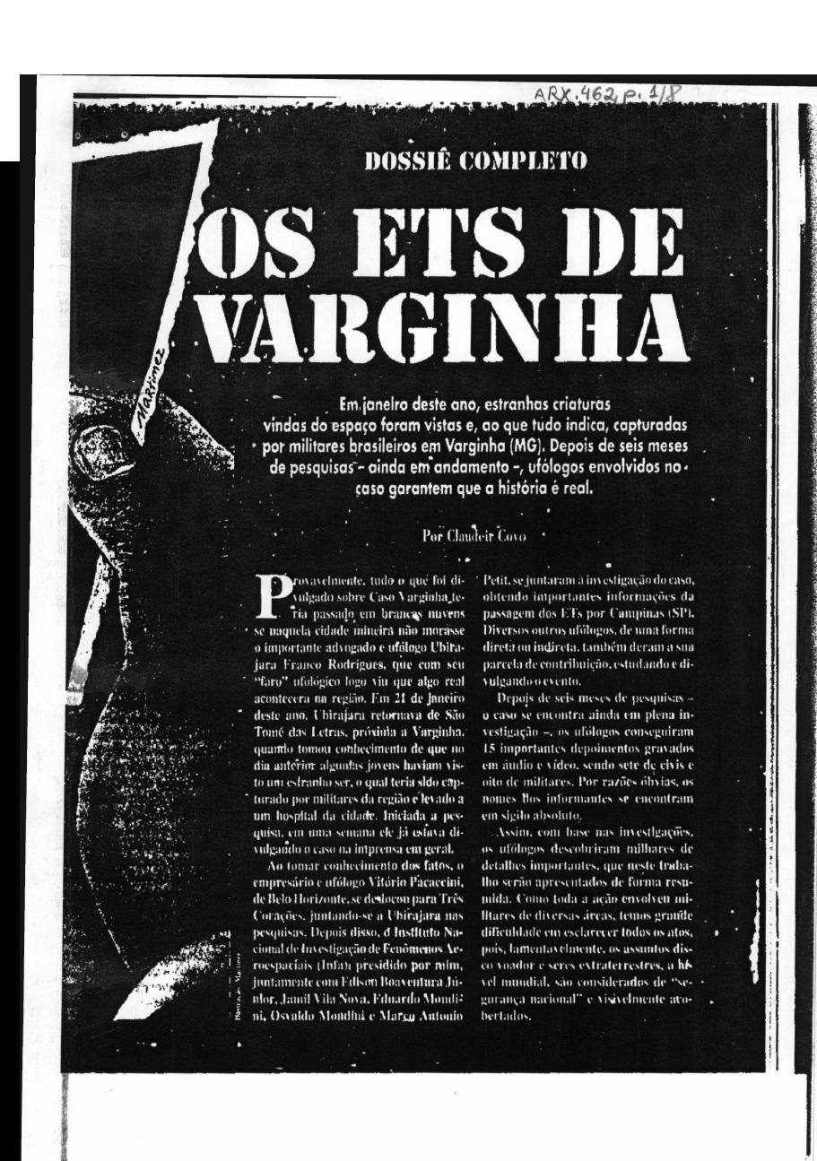 página do documento