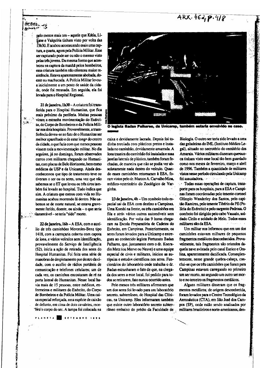 página do documento
