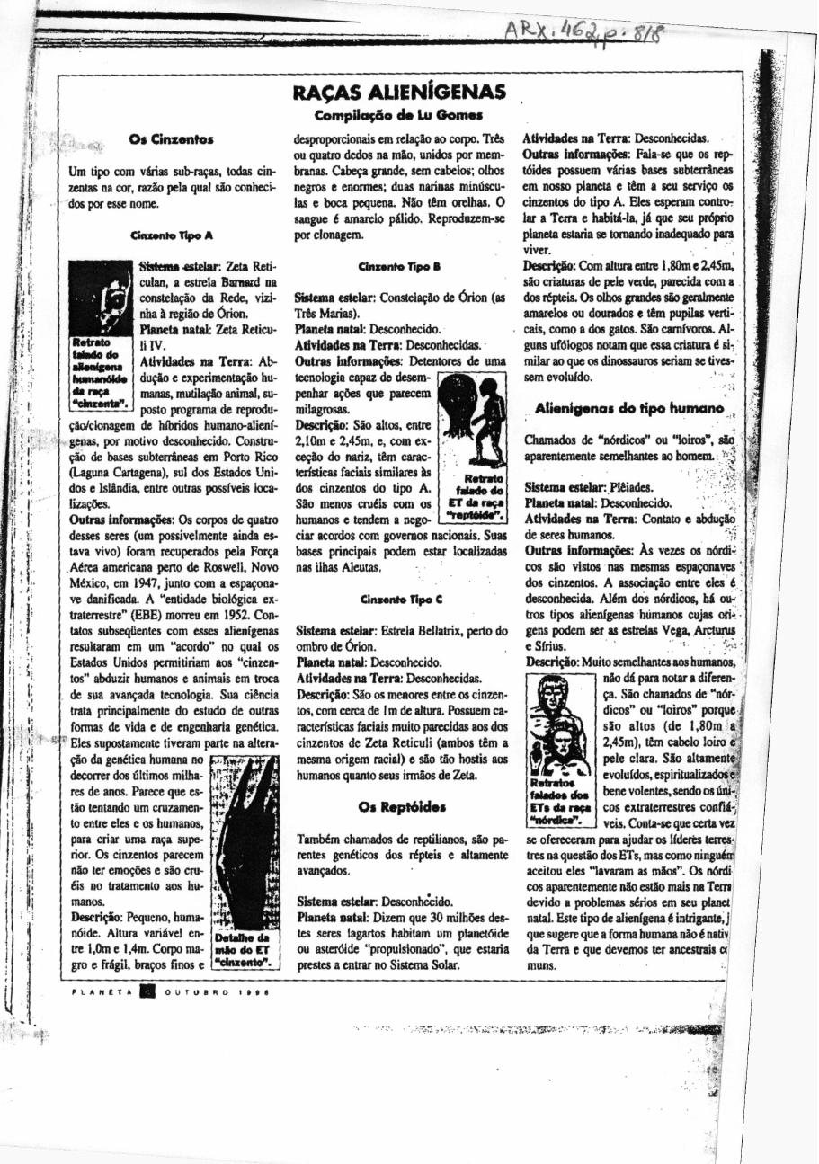 página do documento