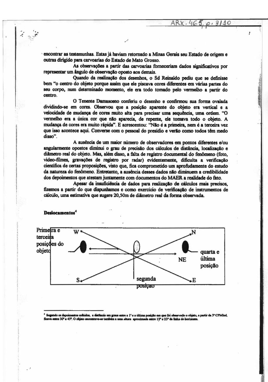 página do documento