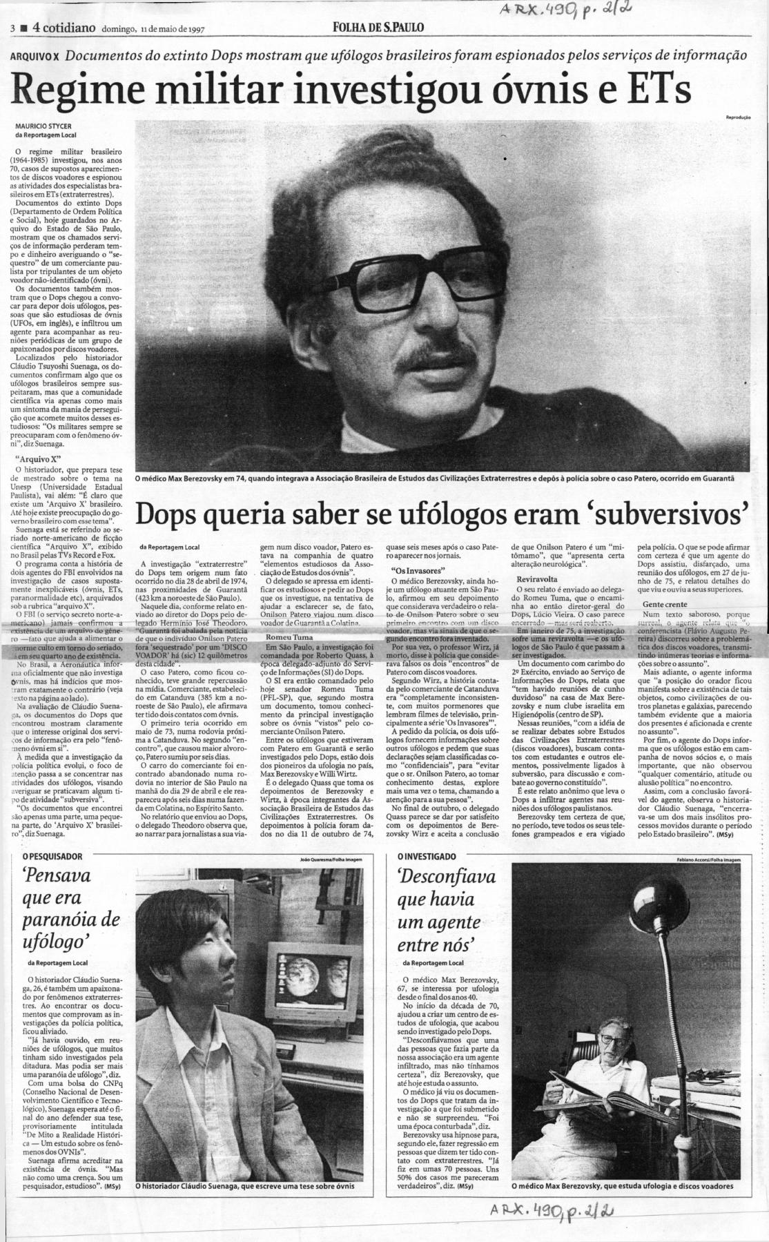 página do documento