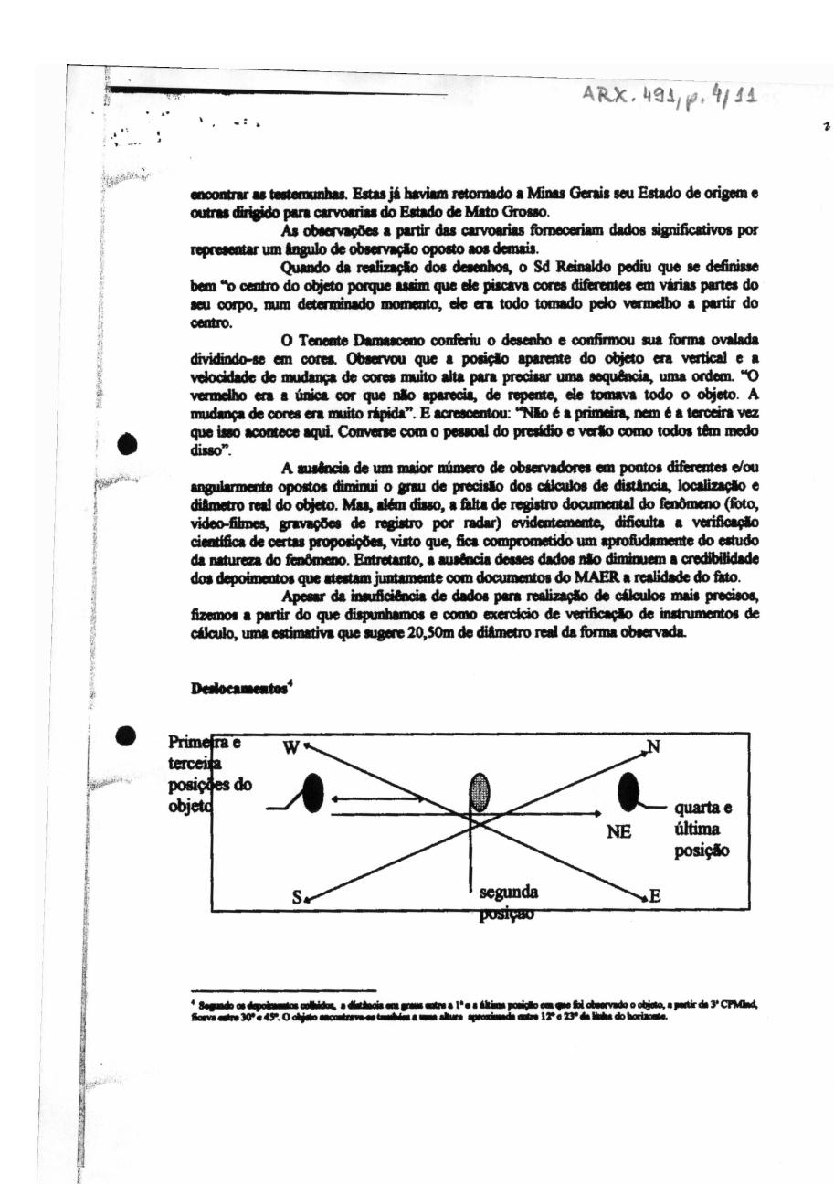 página do documento